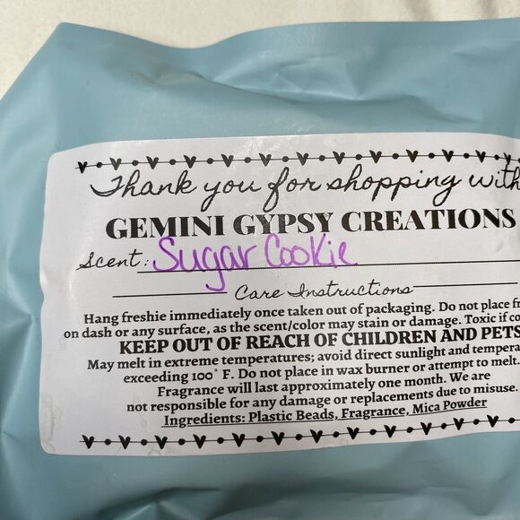 Christmas Tree Cake Car Air Freshner Freshie Sugar cookie Scent Brand New - Picture 4 of 5